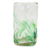 Schnapsgläser aus mundgeblasenem Glas, (4er-Set) - Set aus 4 klaren grünen Schnapsgläsern aus mundgeblasenem Glas