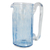 Blown glass pitcher, 'Blue Mist' (23 oz) - Blue Blown Glass Pitcher 23 oz Artisan Crafted Serveware