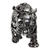 Upcycled metal sculpture, 'Rustic Rhino' - 20-Inch Eco-Friendly Recycled Metal Rhinoceros Sculpture (image 2d) thumbail
