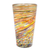 Blown glass highball glasses, 'Rainbow Centrifuge' (set of 6) - Hand Blown Mexican Multicolor 13 oz Highball Glasses (6) (image 2d) thumbail