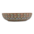 Ceramic bowl, 'Aztec Autumn' - 9-Inch Handcrafted Ceramic Bowl in Festive Autumn Tones (image 2b) thumbail