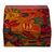 Decoupage jewelry box, 'Huichol Essence' - Huichol Cosmogony on 6-Inch Decoupage Wood Jewelry Box (image 2c) thumbail