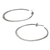 Sterling silver half-hoop earrings, 'Infinite Circle' - Taxco Artisan Crafted Sterling Silver Half Hoop Earrings (image 2e) thumbail
