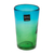 Highball-Gläser aus mundgeblasenem Glas, „Aurora Tapatia“ (6er-Set) – 6 handgefertigte Highball-Gläser aus mundgeblasenem Glas in Blaugrün
