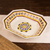 Majolica ceramic octagonal serving bowl, 'Celaya Sunflower' - Octagonal Servng Bowl of Mexican Majolica Ceramic thumbail