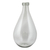 Recycled decorative glass vessel, 'Clearly Elegant' - Hand Blown Recycled Clear Glass Bottle from Mexico (image 2a) thumbail
