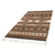 Zapotec wool rug, 'Eyes of the Earth' (2.5x5) - Handwoven Earthtone Zapotec Area Rug (2.5 x 5) (image 2b) thumbail