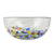 Blown glass serving bowl, 'Confetti Festival' - Colorful Hand Blown Glass Bowl for Serving or Salads