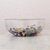 Blown glass serving bowl, 'Confetti Festival' - Colorful Hand Blown Glass Bowl for Serving or Salads (image 2b) thumbail