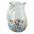 Handblown glass pitcher, 'Confetti Festival' - Blown Colorful Recycled Glass Pitcher from Mexico (87 oz) (image 2d) thumbail