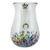 Handblown glass pitcher, 'Confetti Festival' - Blown Colorful Recycled Glass Pitcher from Mexico (87 oz) (image 2e) thumbail