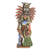 Ceramic sculpture, 'Priest of Quetzalcoatl' - Signed Artisan Crafted Aztec Ceramic Sculpture from Mexico thumbail
