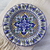 Talavera ceramic platter, 'Floral Duchess' - Glazed Talavera Ceramic Serving Platter Handmade in Mexico