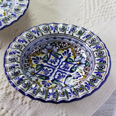 Ceramic bowls, Floral Duchess (pair)