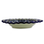Ceramic bowls, 'Floral Duchess' (pair) - 2 Blue Floral Talavera Style Bowls Handmade in Mexico (image 2d) thumbail
