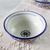 Ceramic soup bowls, 'Sunshine Kaleidoscope' (pair) - Mexican Talavera Style Floral Ceramic Soup Bowls (Pair) thumbail