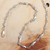 Sterling silver chain necklace, 'Petite Garland' - Sterling Silver Artisan Crafted Necklace from Mexico thumbail