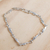 Sterling silver link bracelet, 'Petite Garland' - Sterling Silver Artisan Crafted Link Bracelet from Mexico thumbail