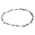 Sterling silver link bracelet, 'Petite Garland' - Sterling Silver Artisan Crafted Link Bracelet from Mexico (image 2b) thumbail