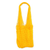 Nylon market bag, 'Cozumel Sun' - Mayan Rope Style Artisan Crafted Yellow Nylon Tote (image 2a) thumbail