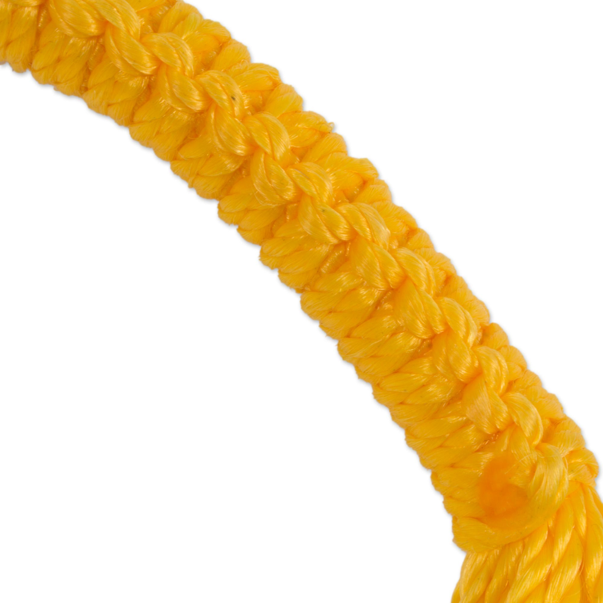 UNICEF Market | Mayan Rope Style Artisan Crafted Yellow Nylon Tote ...