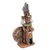 Ceramic sculpture, 'Aztec Drummer' - Aztec-Themed Ceramic Priest Drummer Sculpture from Mexico (image 2b) thumbail