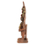 Keramische Skulptur, „Aztekischer Maispriester“. - Mexikanische Keramik-Replikat-Skulptur eines aztekischen Priesters