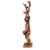 Ceramic sculpture, 'Yaqui Dance of the Deer' - Yaqui Deer Dancer Ceramic Sculpture from Mexico (image 2f) thumbail