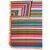 Cotton blanket, 'Zapotec Sunset' (king) - Artisan Crafted 100% Cotton colourful Striped Blanket (King)