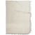 Cotton blanket, 'Ivory Memories' (king) - Hand Woven 100% Cotton Blanket in Ivory from Mexico (King) thumbail