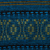 Zapotec cotton rebozo shawl, 'Zapotec Night Blues' - Handwoven Black Zapotec Rebozo Shawl with Multicolor Motifs (image 2g) thumbail