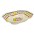 Cuenco para servir de cerámica mayólica, 'Lavanda mexicana octogonal' - Cuenco octogonal de cerámica de mayólica en morado y amarillo