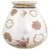 Ceramic decorative vase, 'Norse Crosses' - Hand Crafted Rustic Ceramic Vase with Norse Cross Motif