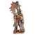 Ceramic sculpture, 'Aztec Caballero Aguila Warrior' - Aztec Eagle Warrior Ceramic Replica Sculpture from Mexico thumbail