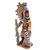 Ceramic sculpture, 'Aztec Caballero Aguila Warrior' - Aztec Eagle Warrior Ceramic Replica Sculpture from Mexico (image 2b) thumbail