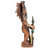 Ceramic sculpture, 'Aztec Caballero Aguila Warrior' - Aztec Eagle Warrior Ceramic Replica Sculpture from Mexico (image 2e) thumbail