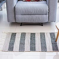 Zapotec wool rug, 'Desert Shadows' (2x3) - Handwoven Authentic Zapotec Accent Rug in Browns (2 x 3)