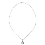 Sterling silver pendant necklace, 'Nature's Treasures' - Hand Made Sterling Silver Pendant Necklace from Mexico