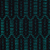 Zapotec cotton rebozo shawl, 'Fiesta in Black and Turquoise' - Handwoven Black Cotton Zapotec Rebozo Shawl with Turquoise (image 2d) thumbail