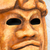 Papier mache mask, 'Colossal Olmec Head' - Signed Olmec Replica Papier Mache Mask (image 2c) thumbail
