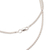 Cultured pearl pendant necklace, 'Curvy Beauty' - 950 Silver Cultured Pearl Pendant Necklace from Mexico (image 2d) thumbail