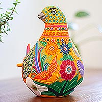 Ceramic sculpture, 'Splendid Dove'