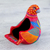 Ceramic sculpture, 'Spotted Dove' - Hand Crafted Ceramic Dove Shaped Sculpture from Mexico (image 2c) thumbail