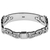Sterling silver link bracelet, 'Sacred Snake' - Sterling Silver Link Bracelet Featuring Sacred Aztec Image