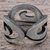 Sterling silver band ring, 'Ancient Swirls' - Sterling Silver Band Ring with Swirl Motifs Mexico