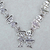 Sterling silver Y-necklace, 'Skeletal Matador Dance' - Day of the Dead Signed Matador Skeletons Necklace