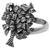 Sterling silver cocktail ring, 'Leafy Home' - Sterling Silver Cocktail Ring Tree Shape from Mexico (image 2d) thumbail