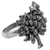 Sterling silver cocktail ring, 'Leafy Home' - Sterling Silver Cocktail Ring Tree Shape from Mexico (image 2e) thumbail