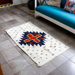 Zapotec wool area rug, 'Serene Landscape' (3x5) - Geometric Patterned 100% Wool Area Rug in Earth Tones (3x5)