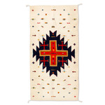 Zapotec wool area rug, 'Serene Landscape' (3x5) - Geometric Patterned 100% Wool Area Rug in Earth Tones (3x5)